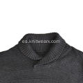 Sudadera con cuello chal con puntada Osmanthus para hombre